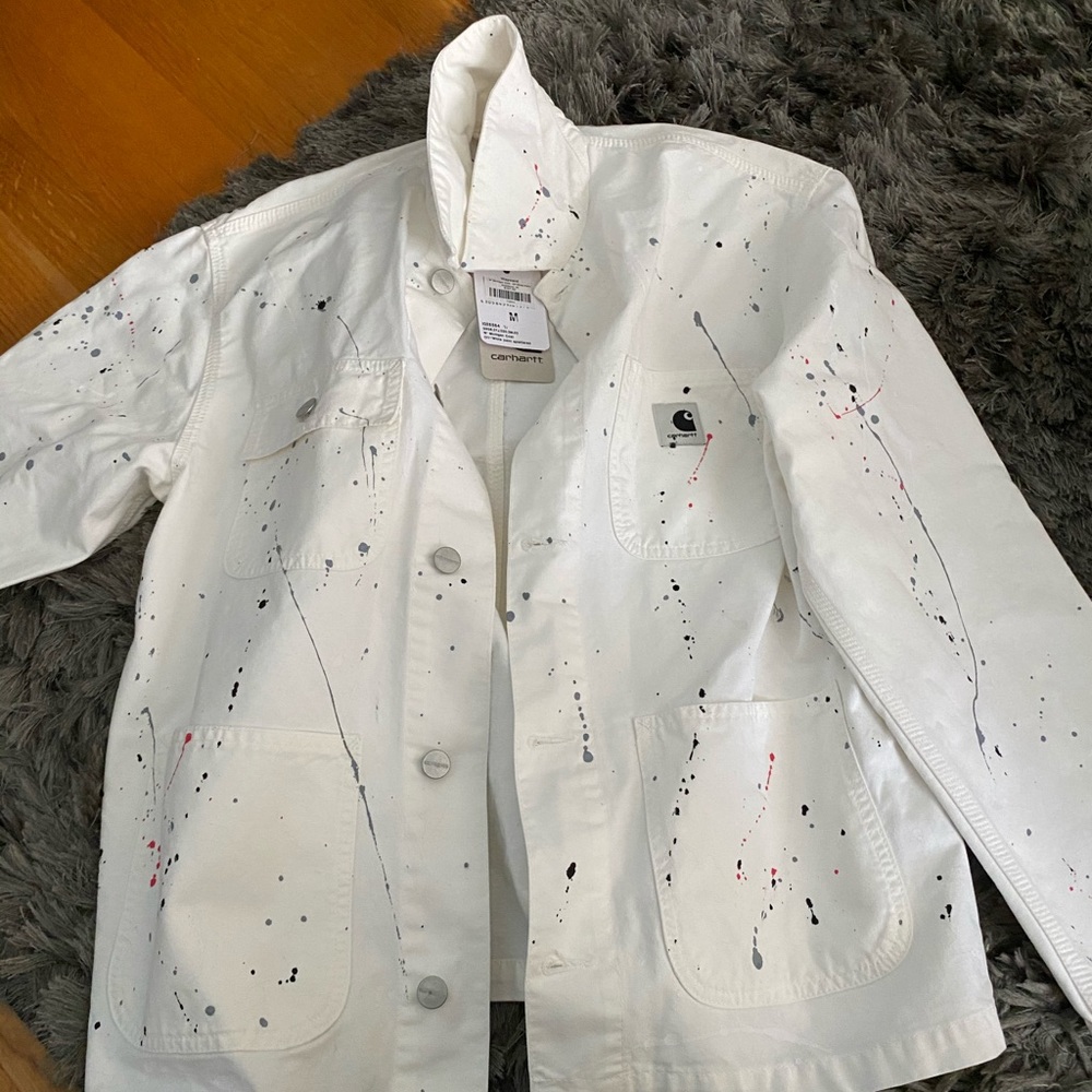 Carhartt splatter jacket size M